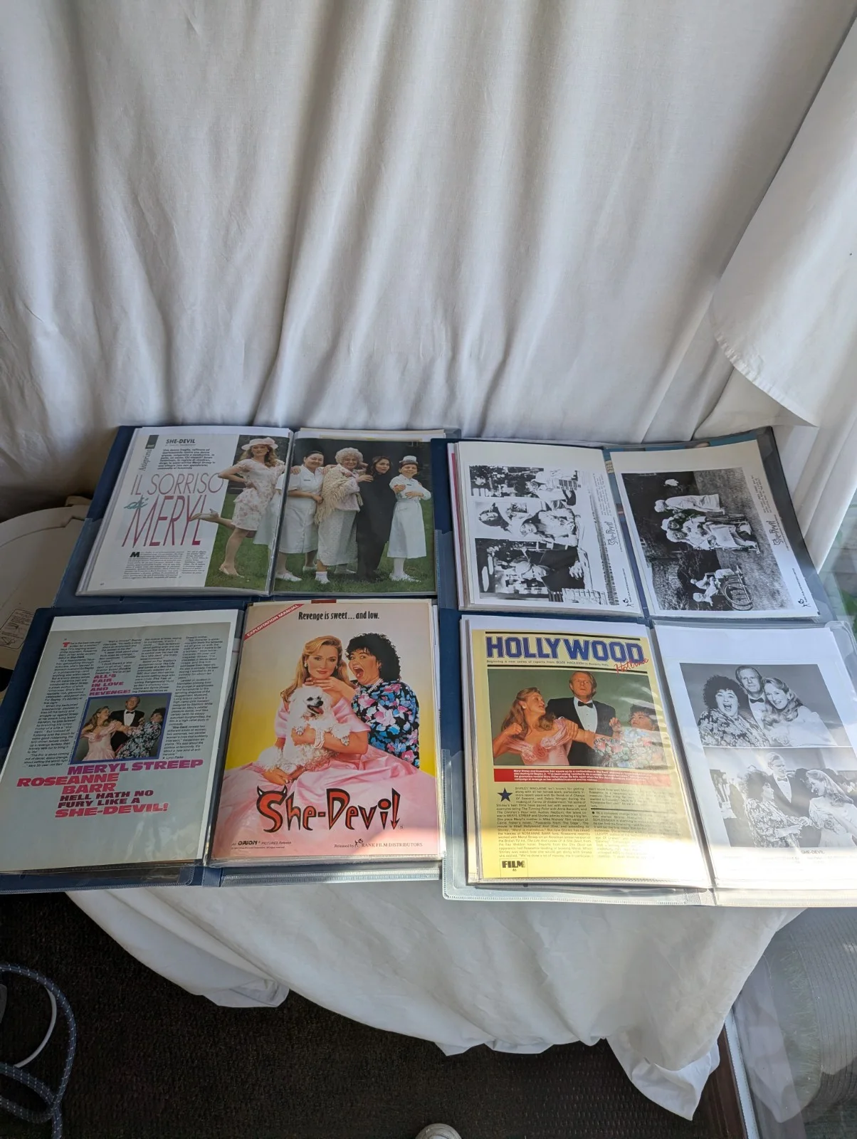 She Devil Film Memorabilia Archive Meryl Streep Photos & Articles Rare Vintage, изображение 4