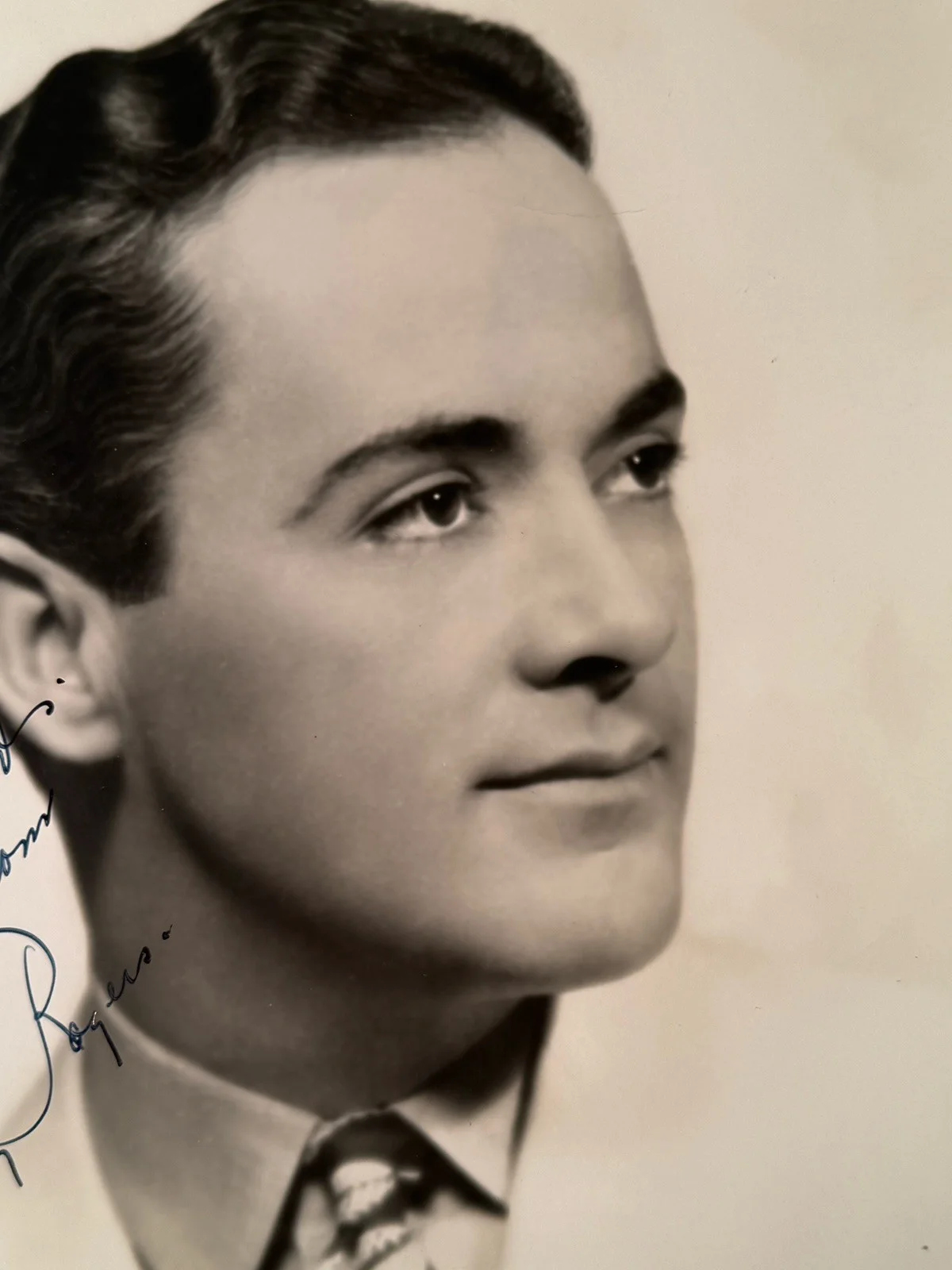 Vintage 1930s Signed Charles Buddy Rogers Photo 8 X 10" Black White Movie Actor, изображение 2