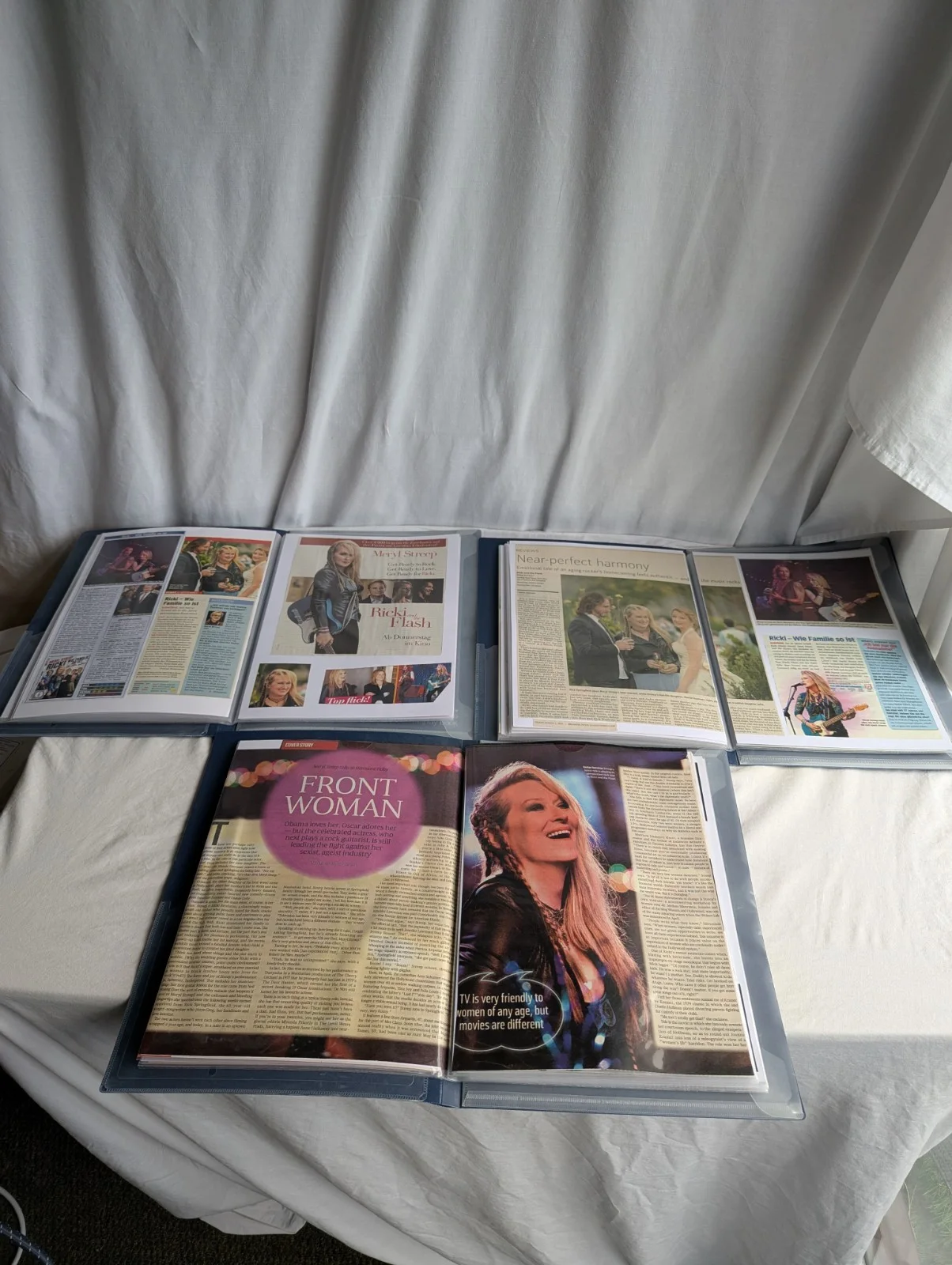 Ricki and the Flash Film Memorabilia Archive Meryl Streep Photos & Articles Rare, изображение 4