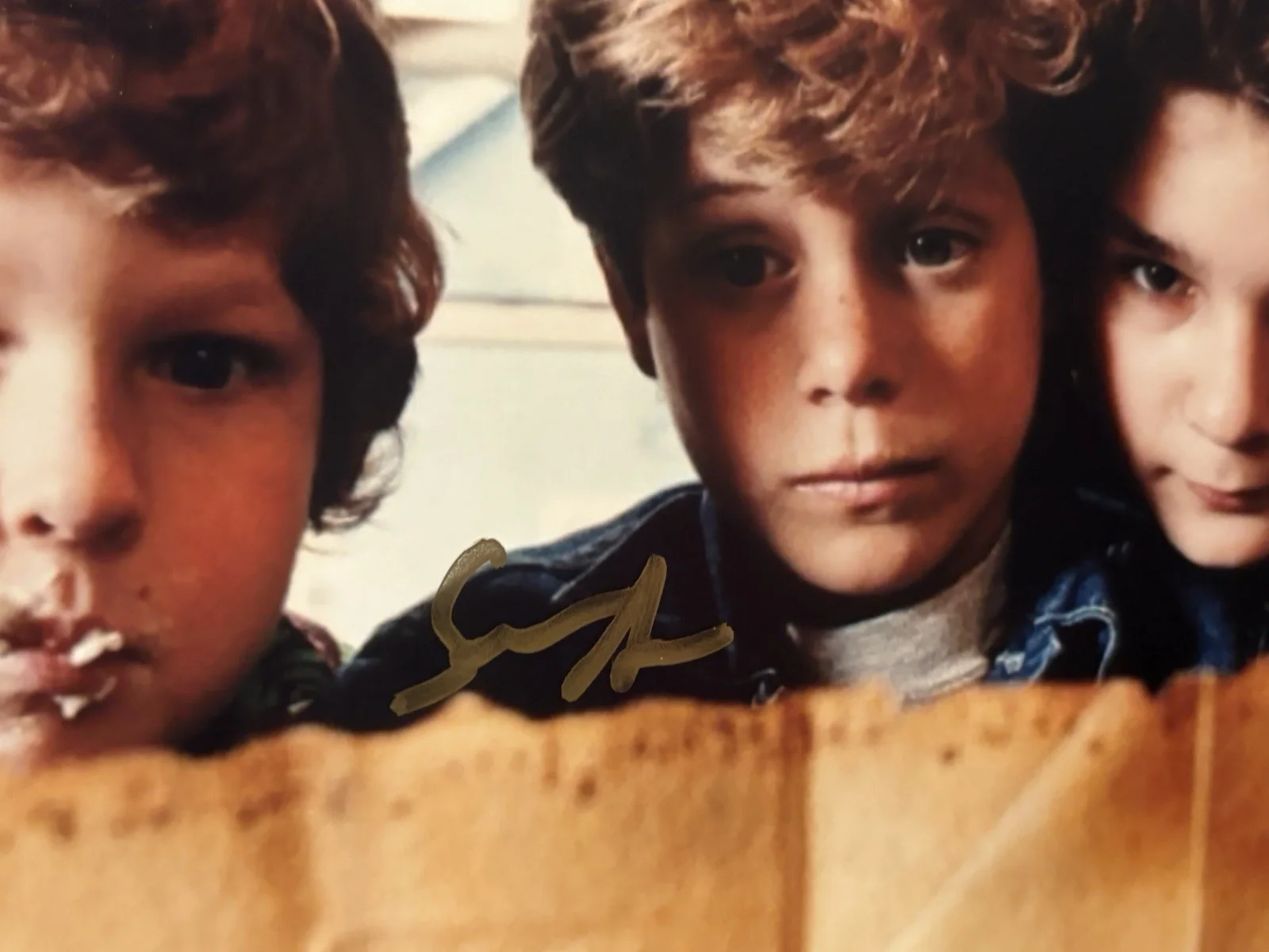 Sean Astin — The Goonies Mikey Walsh Sean Astin Autograph Gloss Photo Mint JSA COA Classic, image 2