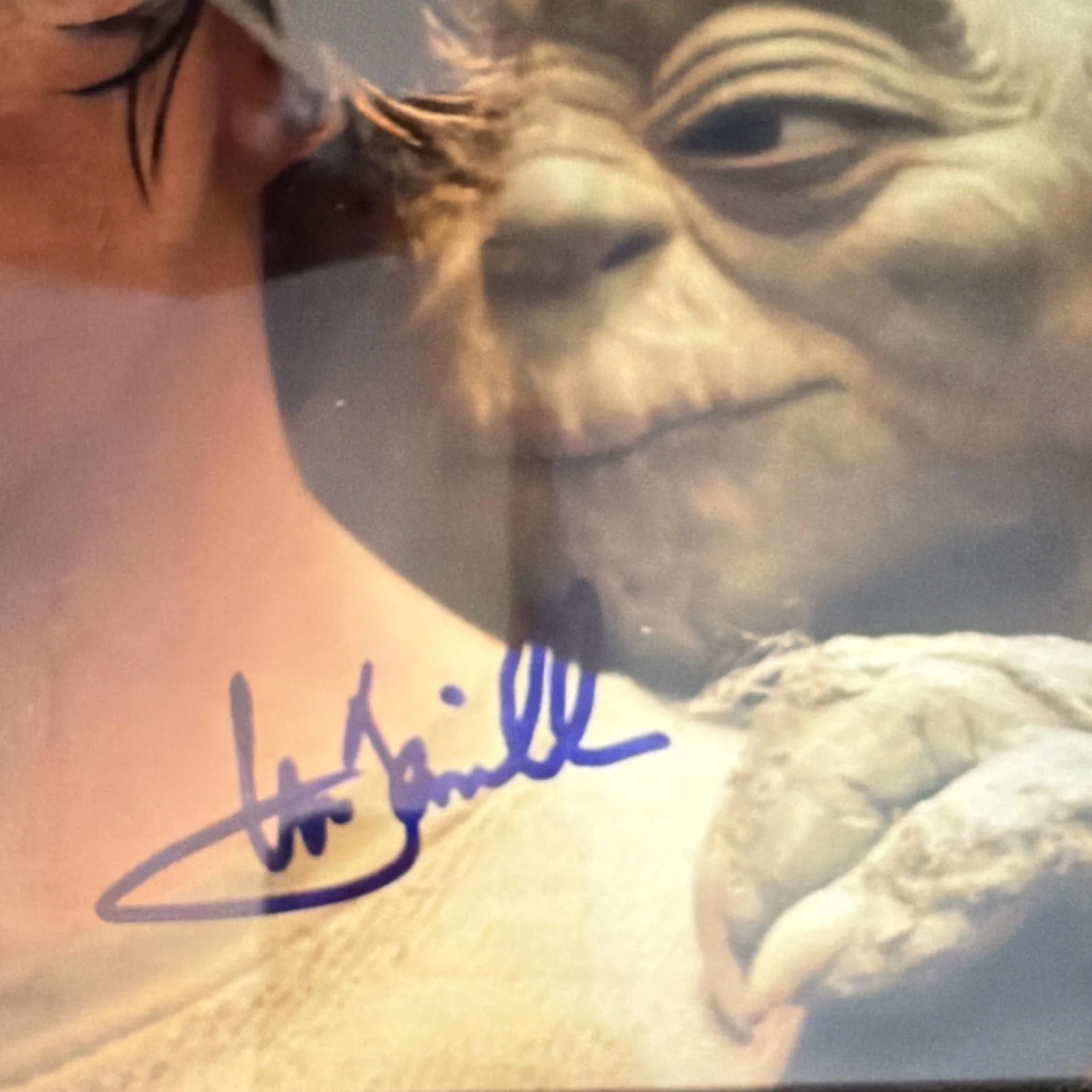 Mark Hamill — Mark Hamill Star Wars Yoda Empire Strikes Back 10x20 Official Pix Authenticated, изображение 2