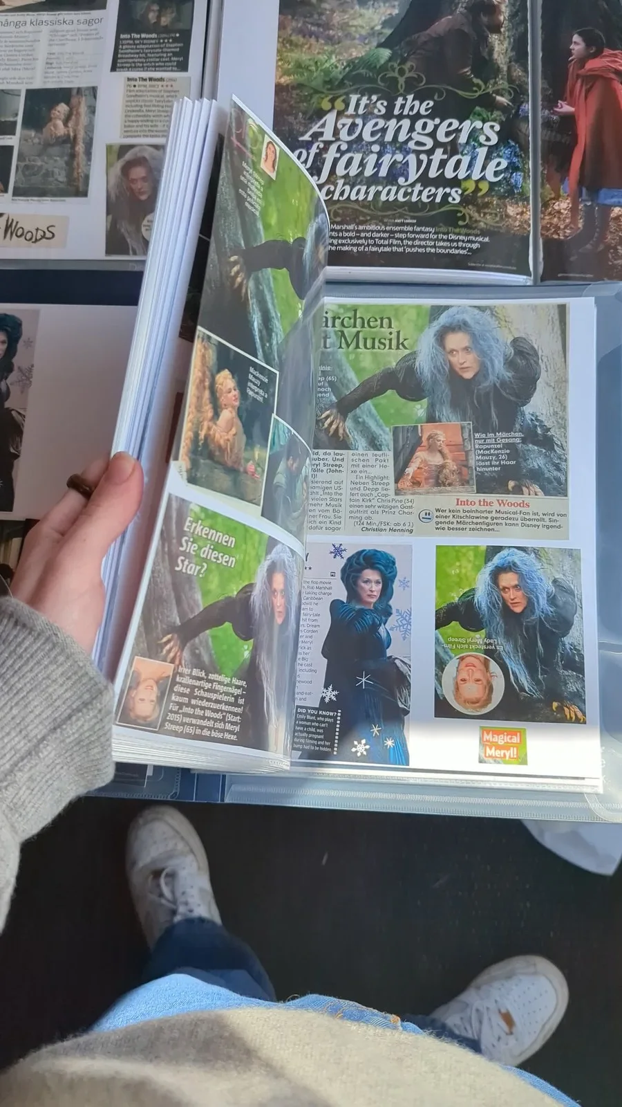 Into the Woods Film Memorabilia Archive Meryl Streep Photos & Articles Rare, изображение 2