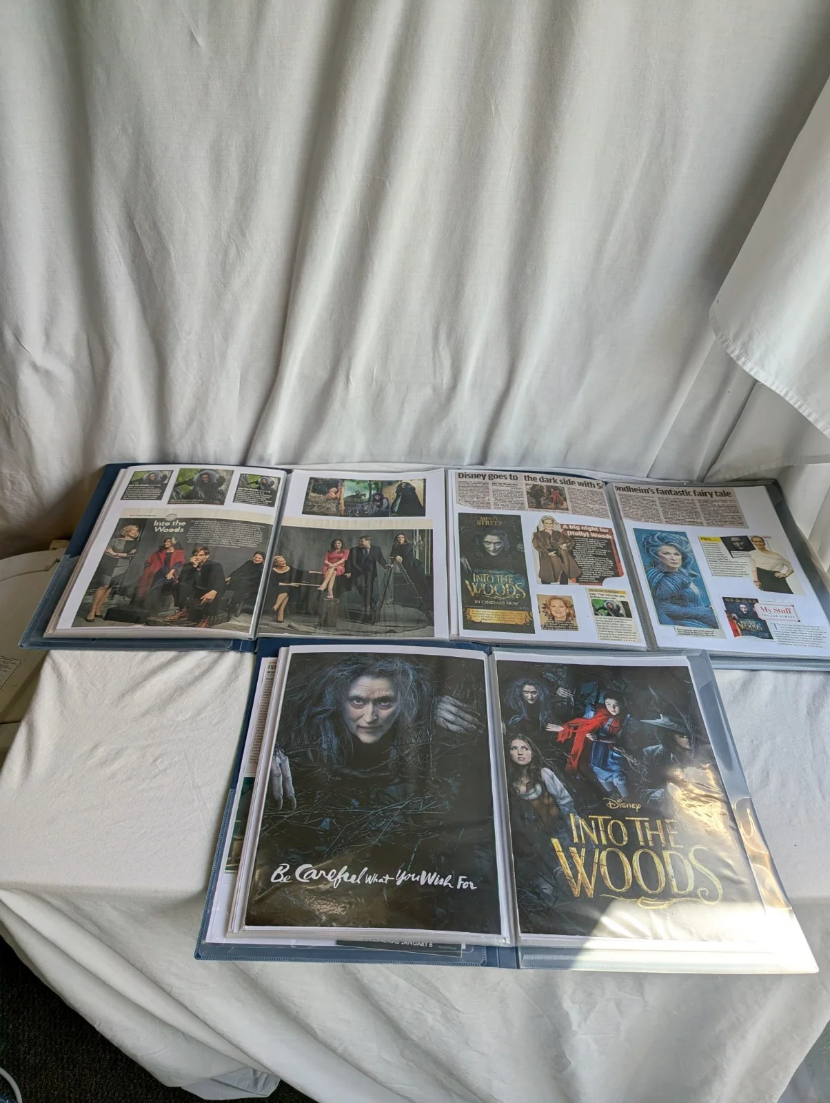 Into the Woods Film Memorabilia Archive Meryl Streep Photos & Articles Rare, изображение 4