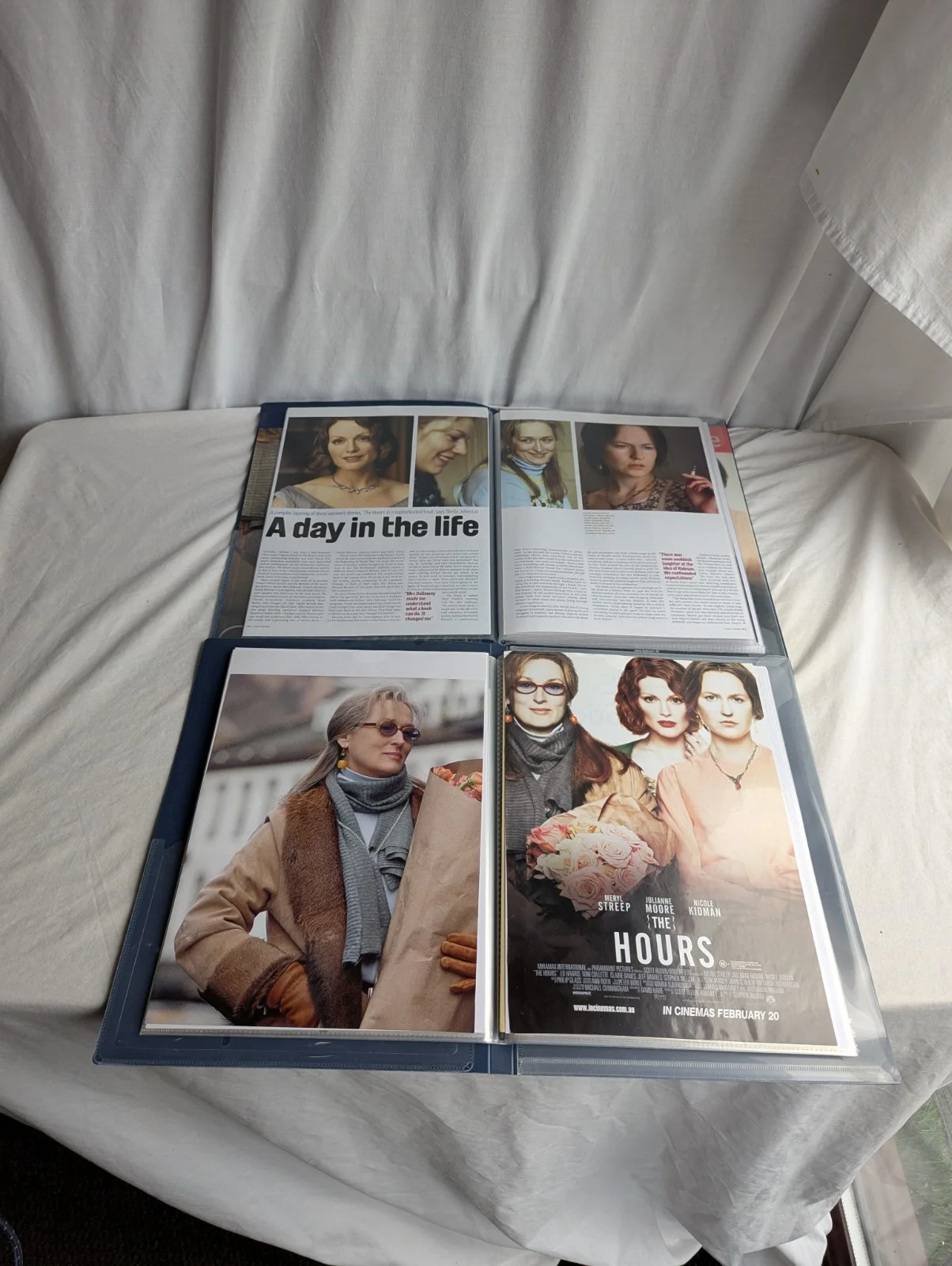 The Hours Film Memorabilia Archive Meryl Streep Photos & Articles Rare, изображение 4