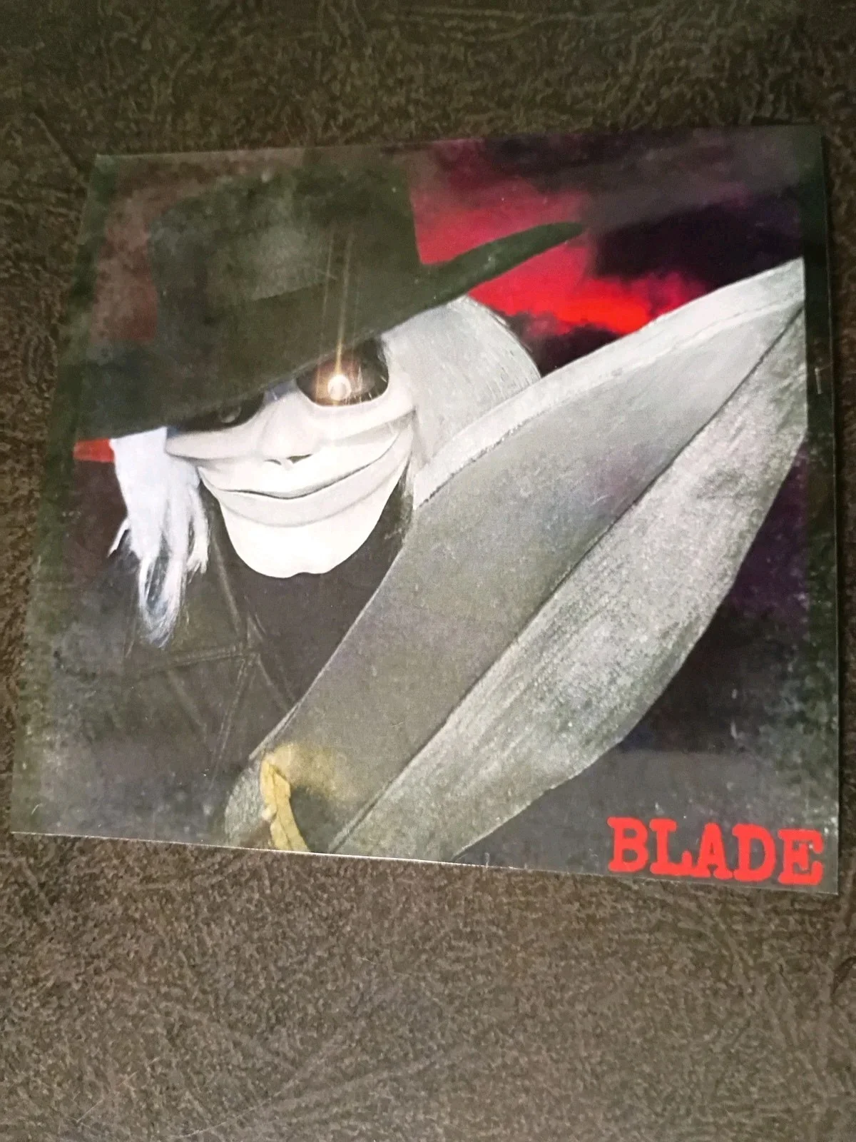 BERT ROSARIO As BLADE — BERT ROSARIO As BLADE Hand Signed Autograph Cut With Photo - THE PUPPET MASTER, изображение 3