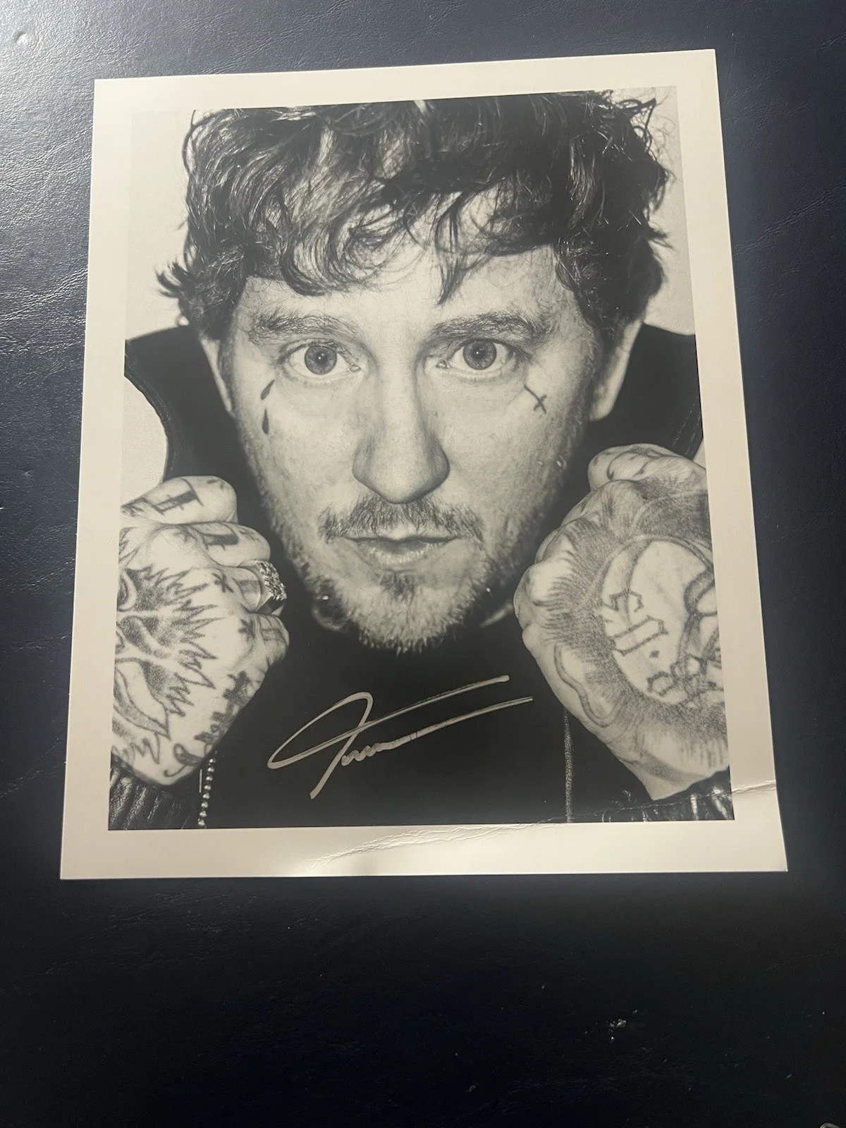 Frank Carter - Signed 8x10: Rattlesnakes Sex Pistols - FREE SHIPPING, изображение 3