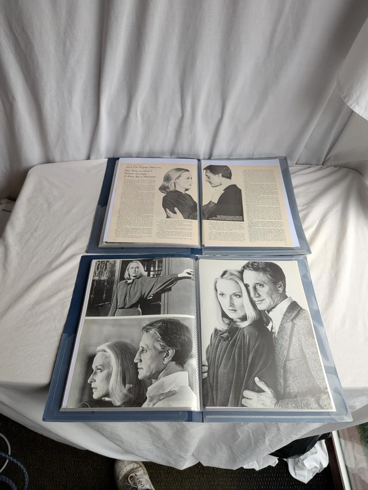 Still of the Night Film Memorabilia Archive Meryl Streep Photos & Articles Rare, изображение 3