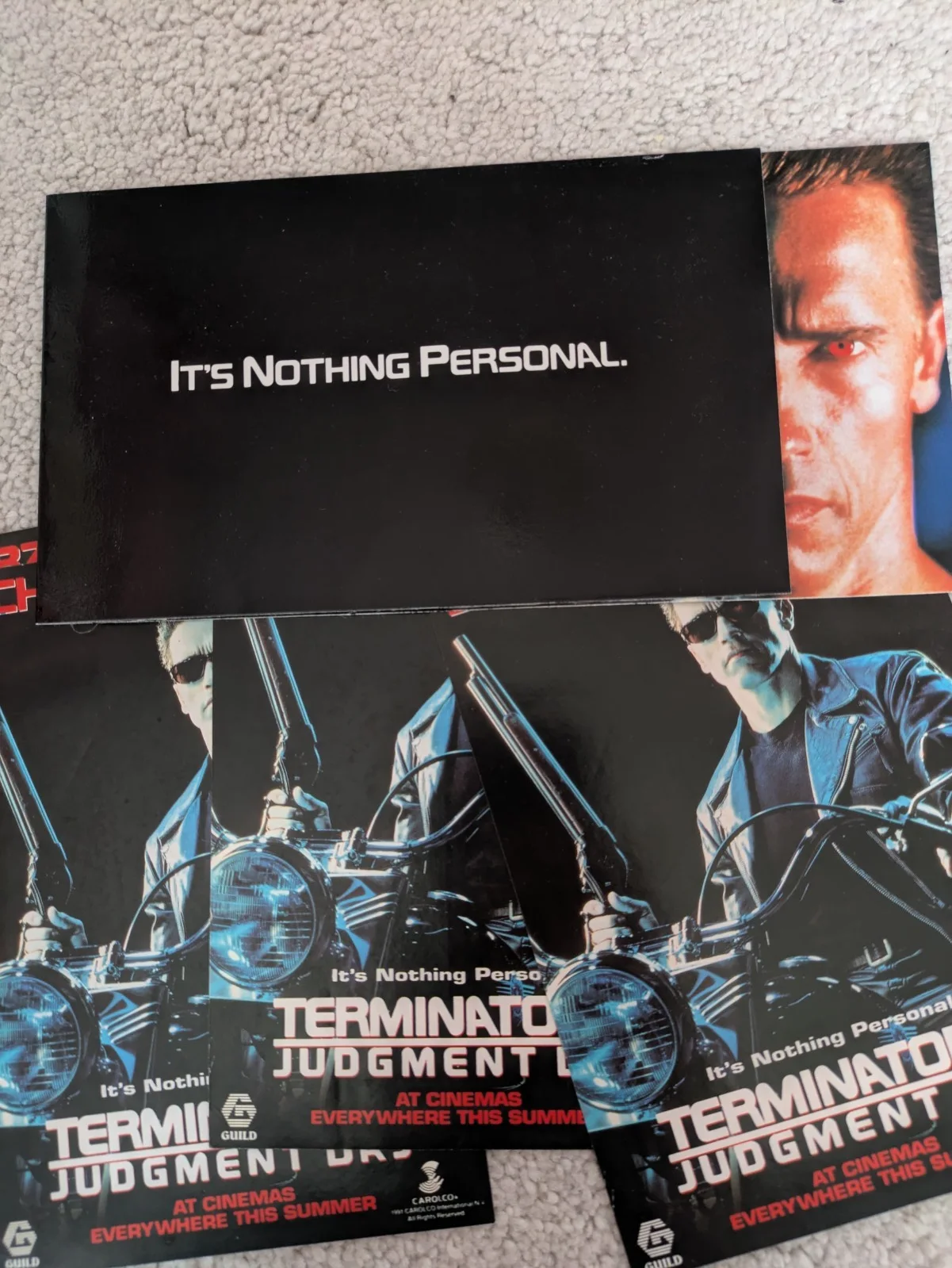 Promo Leaflet and Pics for Opening in UK of Terminator 2 Judgement Day 1991, изображение 5