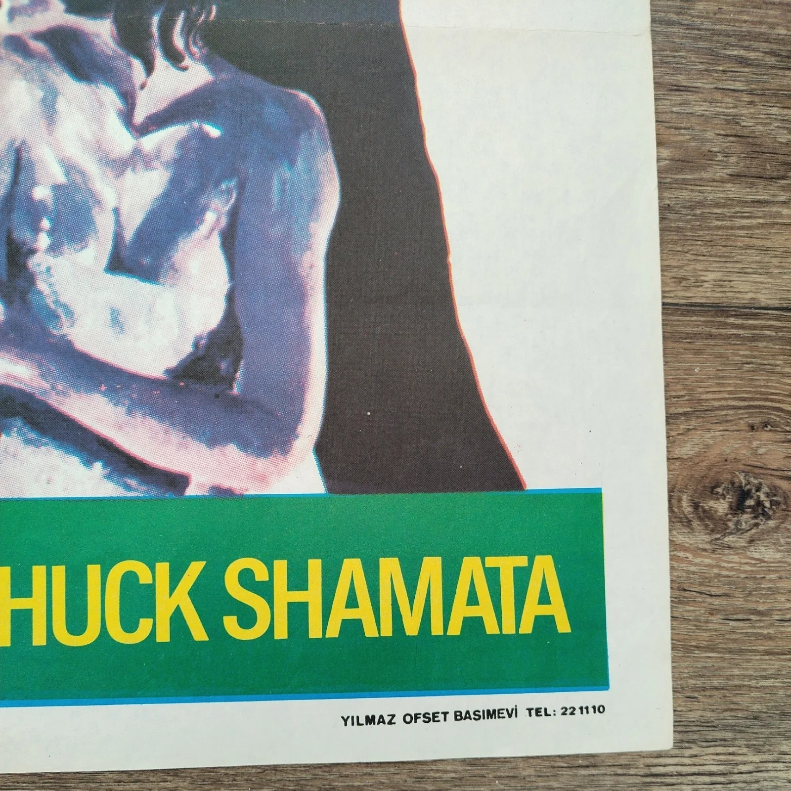 Cover Me Babe (1970) Original 27" X 40"Rare Original Turkish Movie Poster, изображение 2