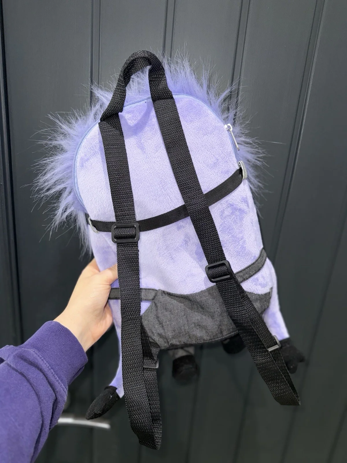 Despicable Me Evil Purple Minion Plush Rucksack Bag Posh Paws Backpack Minions, изображение 2