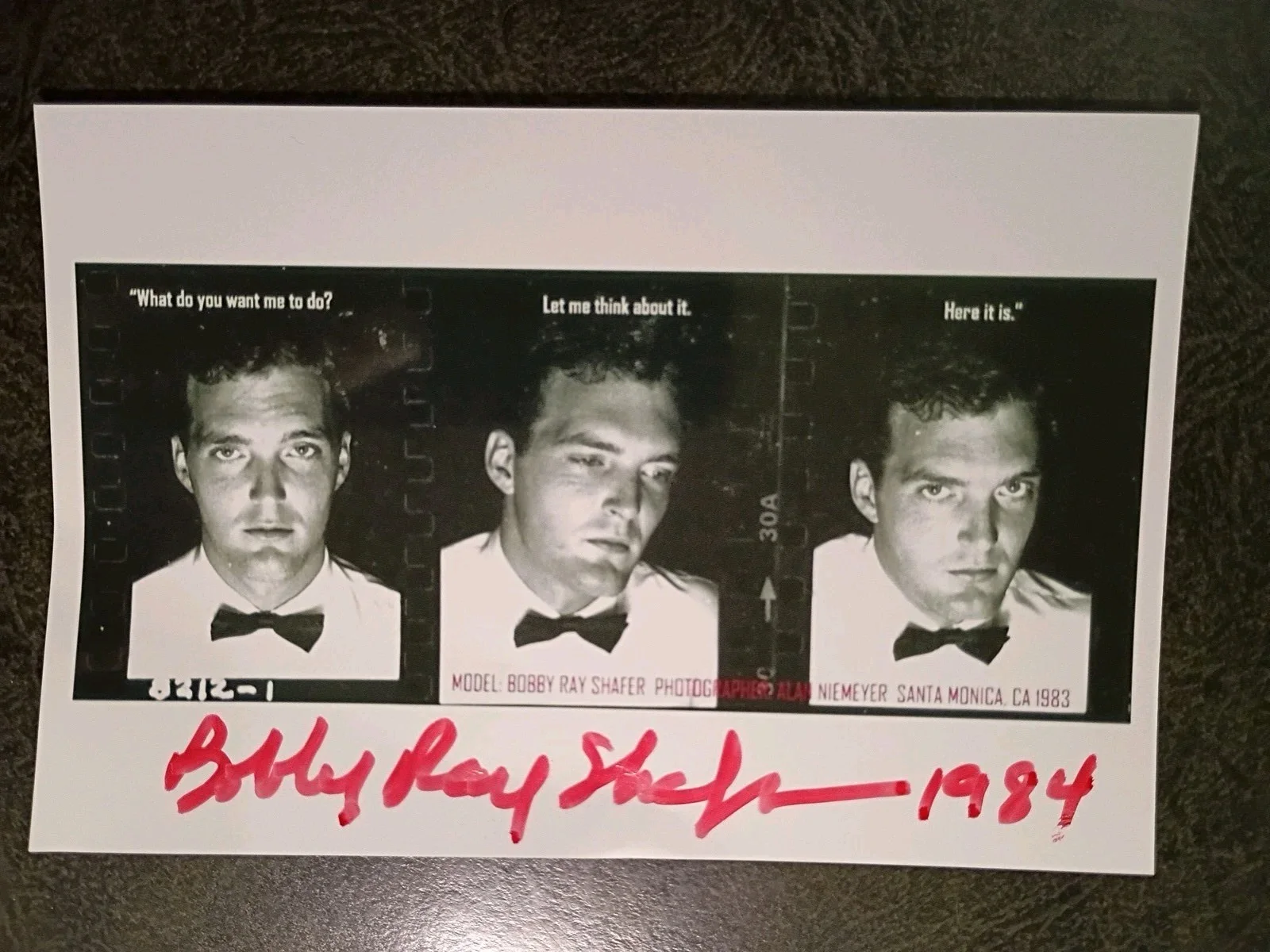 ROBERT SHAFER — ROBERT SHAFER Hand Signed Autograph 4X6 Photo S ACTOR- PSYCHOCOP & THE OFFICE, image 4