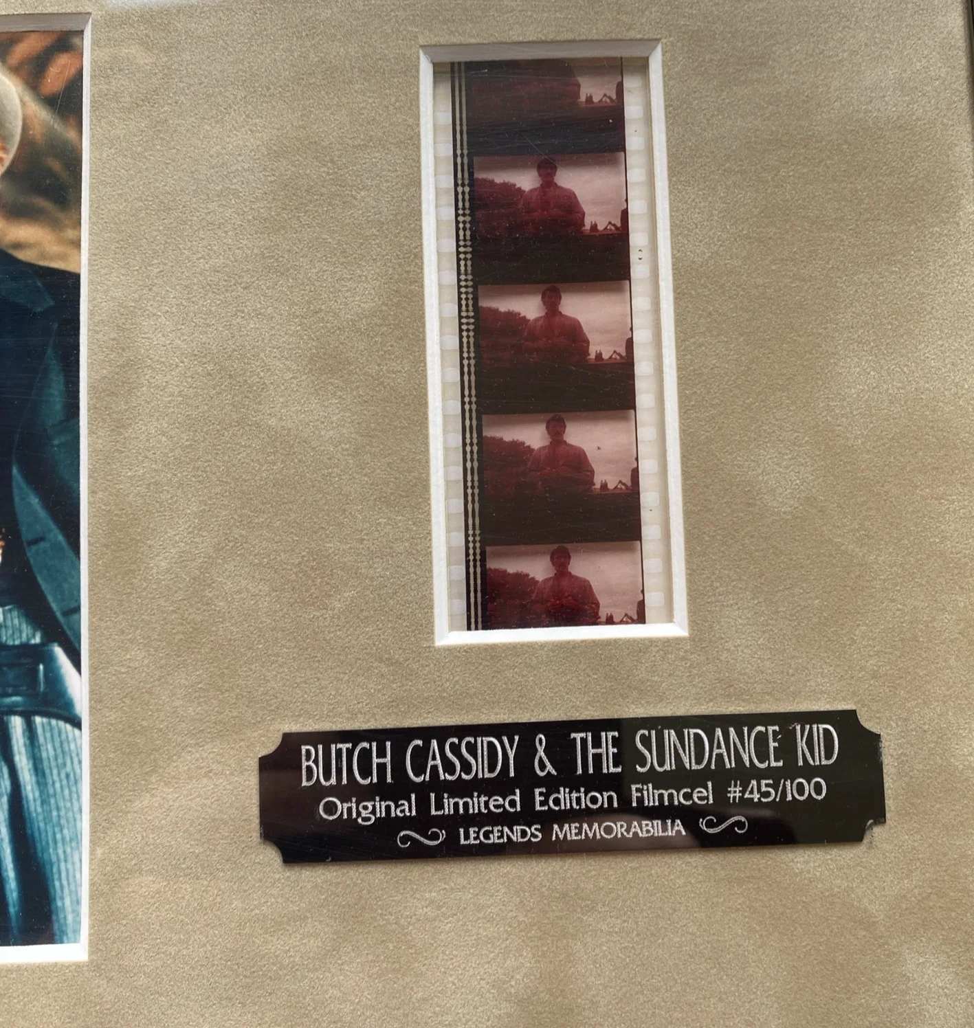 Butch Cassidy & Sundance Kid Film Cell #45/100 11 x 9.5" Ltd. Ed. Robert Redford, изображение 3