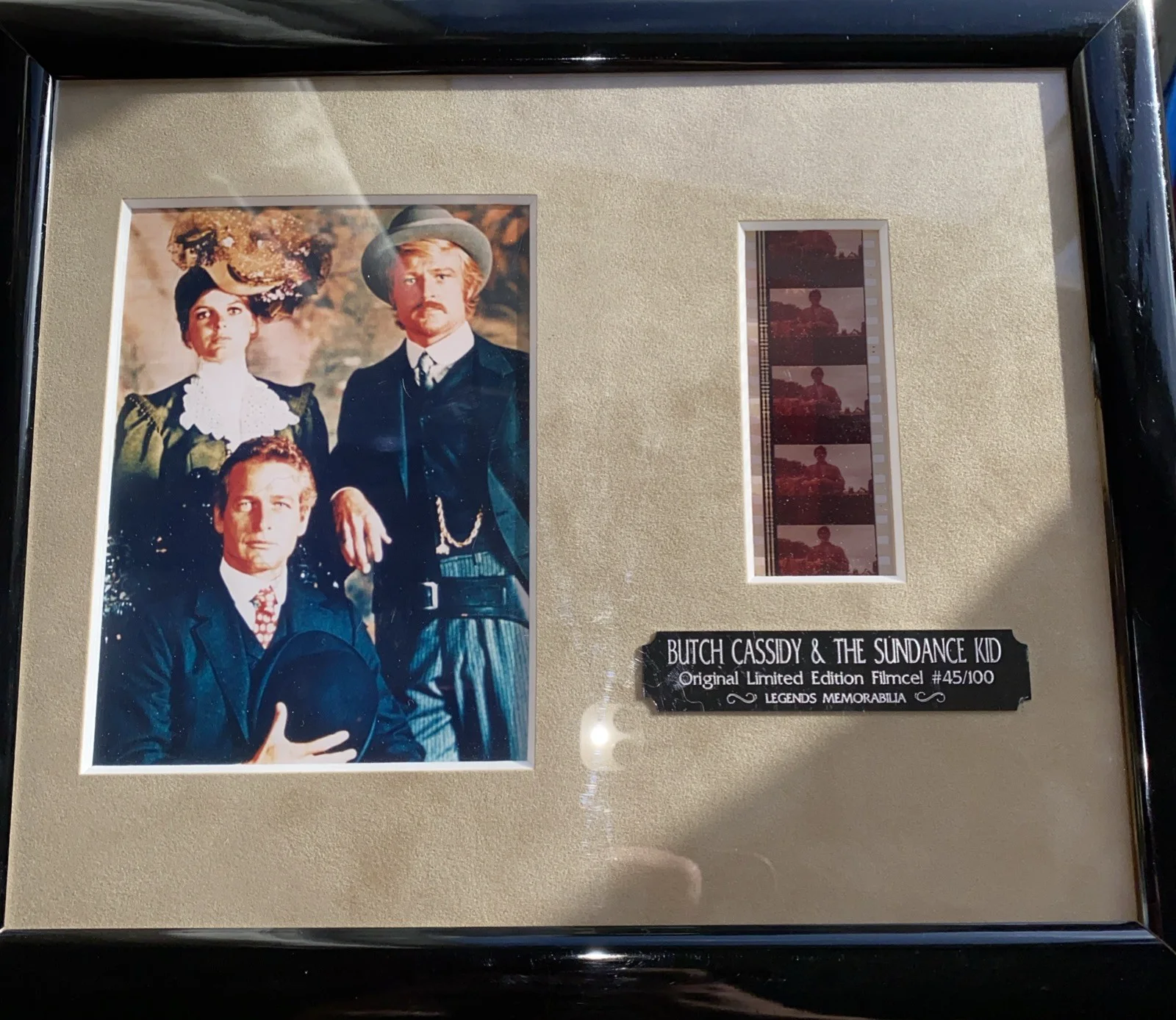 Butch Cassidy & Sundance Kid Film Cell #45/100 11 x 9.5" Ltd. Ed. Robert Redford, изображение 4