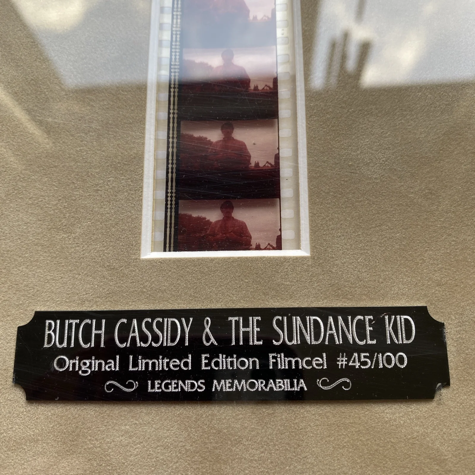 Butch Cassidy & Sundance Kid Film Cell #45/100 11 x 9.5" Ltd. Ed. Robert Redford, изображение 5