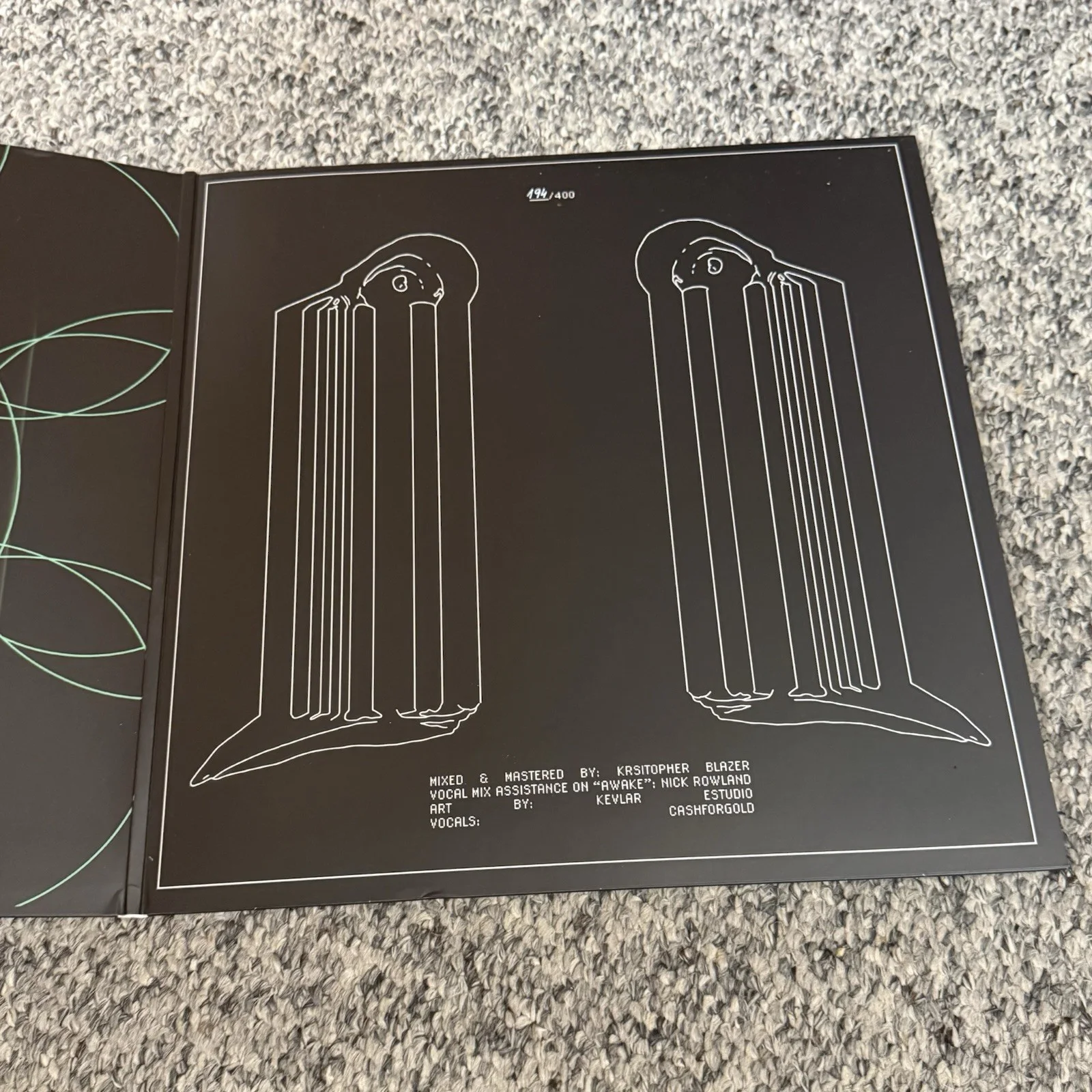 RAVENSCOON SIGNED RAPID EYE MOVEMENTS VINYL RECORD EDM PRODUCER, image 4