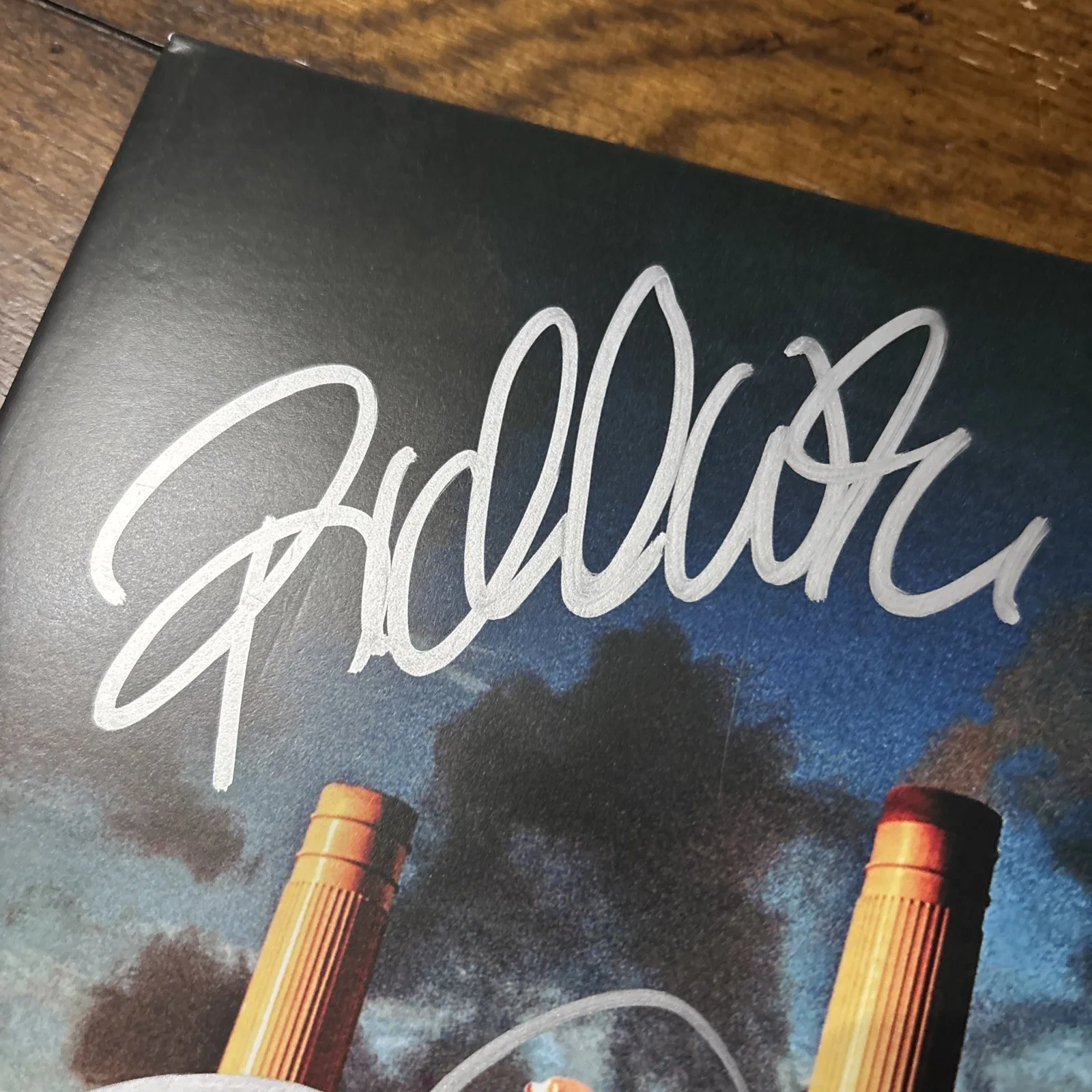 PINK FLOYD BAND SIGNED 'ANIMALS' VINYL ALBUM RECORD With COA, image 4