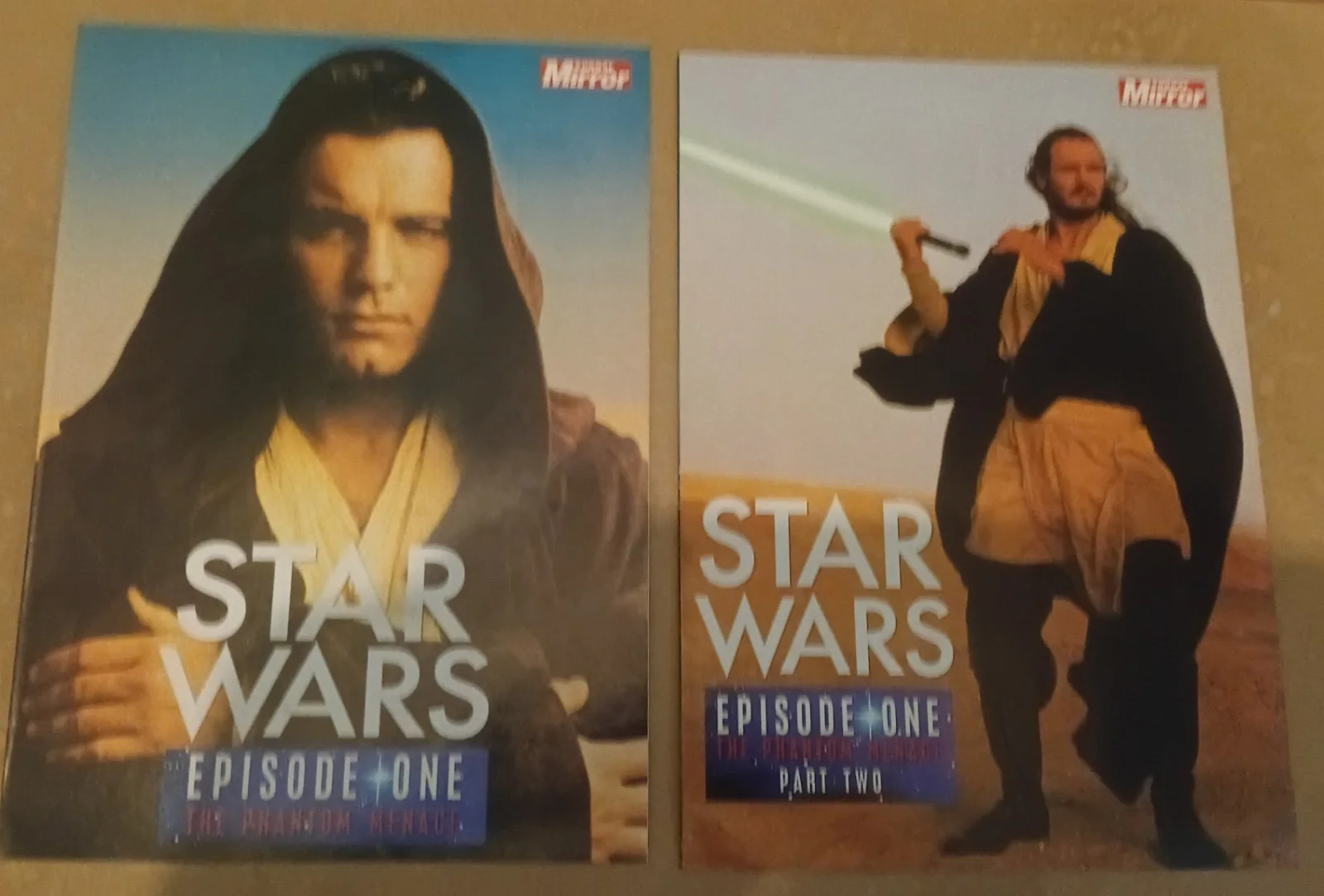 THE PHANTOM MENACE MAGAZINES - MINI POSTERS-CARDS AND STICKER ALBUM, image 5
