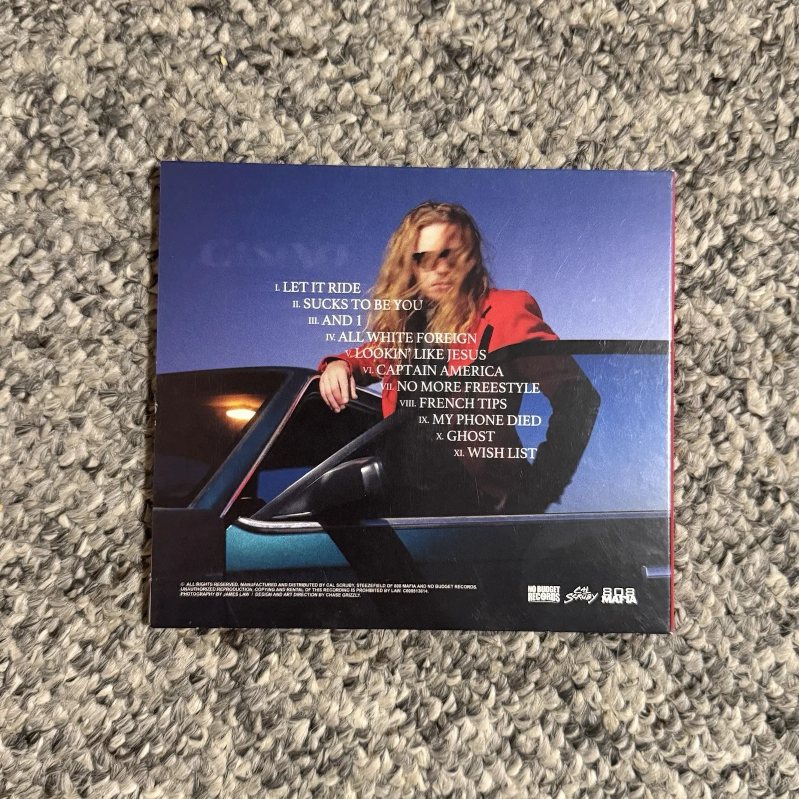 CAL SCRUBY SIGNED CASINO CD WHILE YOU WERE SLEEPING RAPPER, image 4