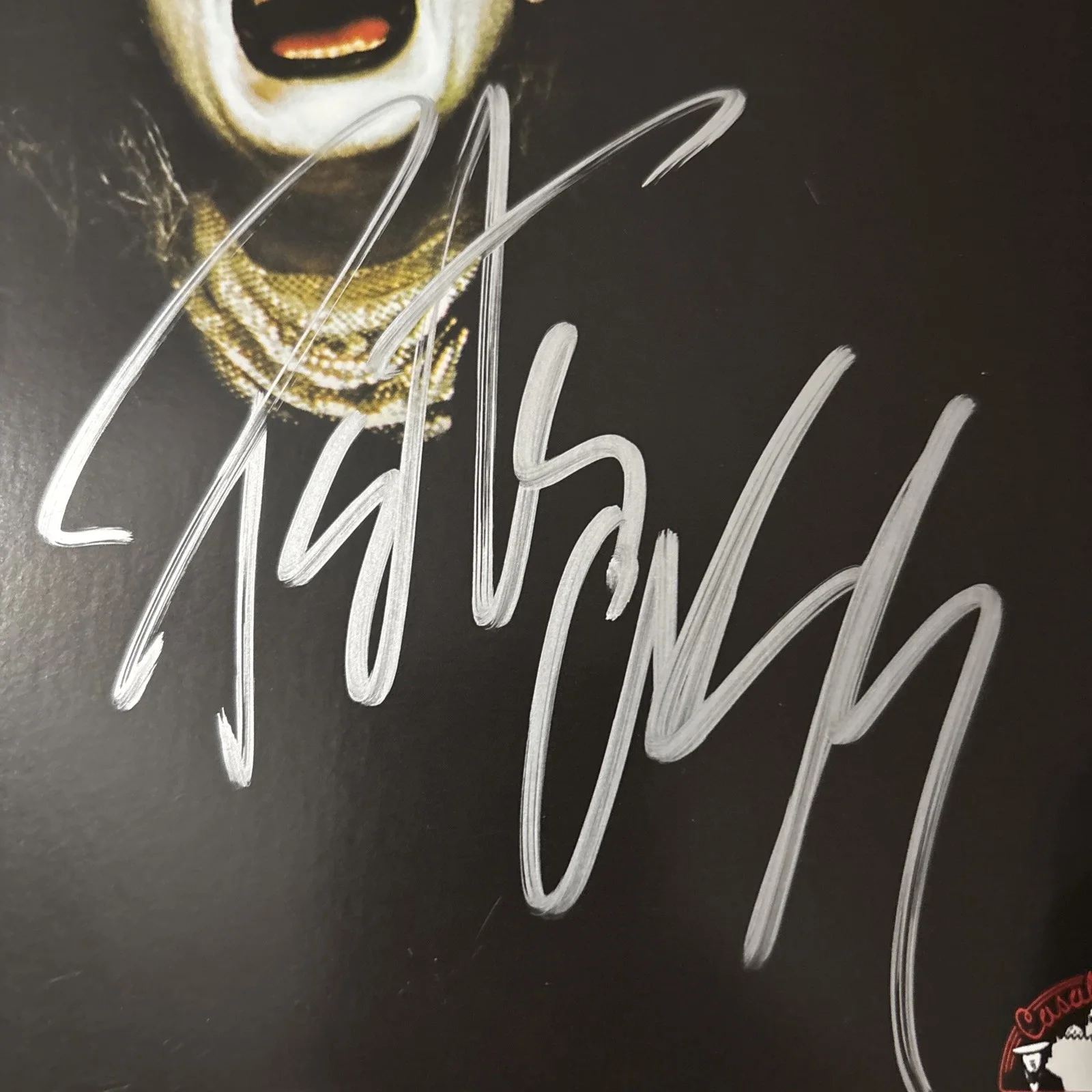 KISS Record Album LP Signed by All 4 Band Members With COA, image 3