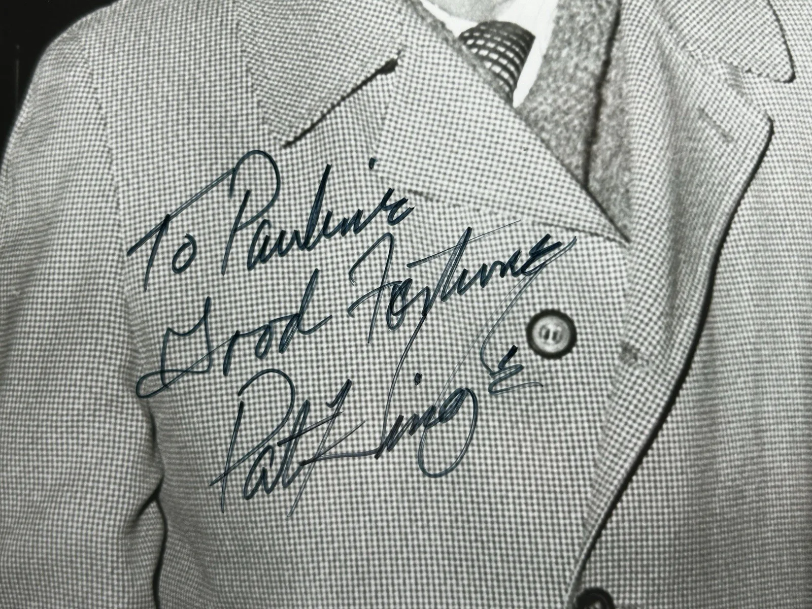 Pat Hingle — PAT HINGLE HAND SIGNED 8x10 PHOTO Original Authentic Autograph JSA COA Batman, image 3