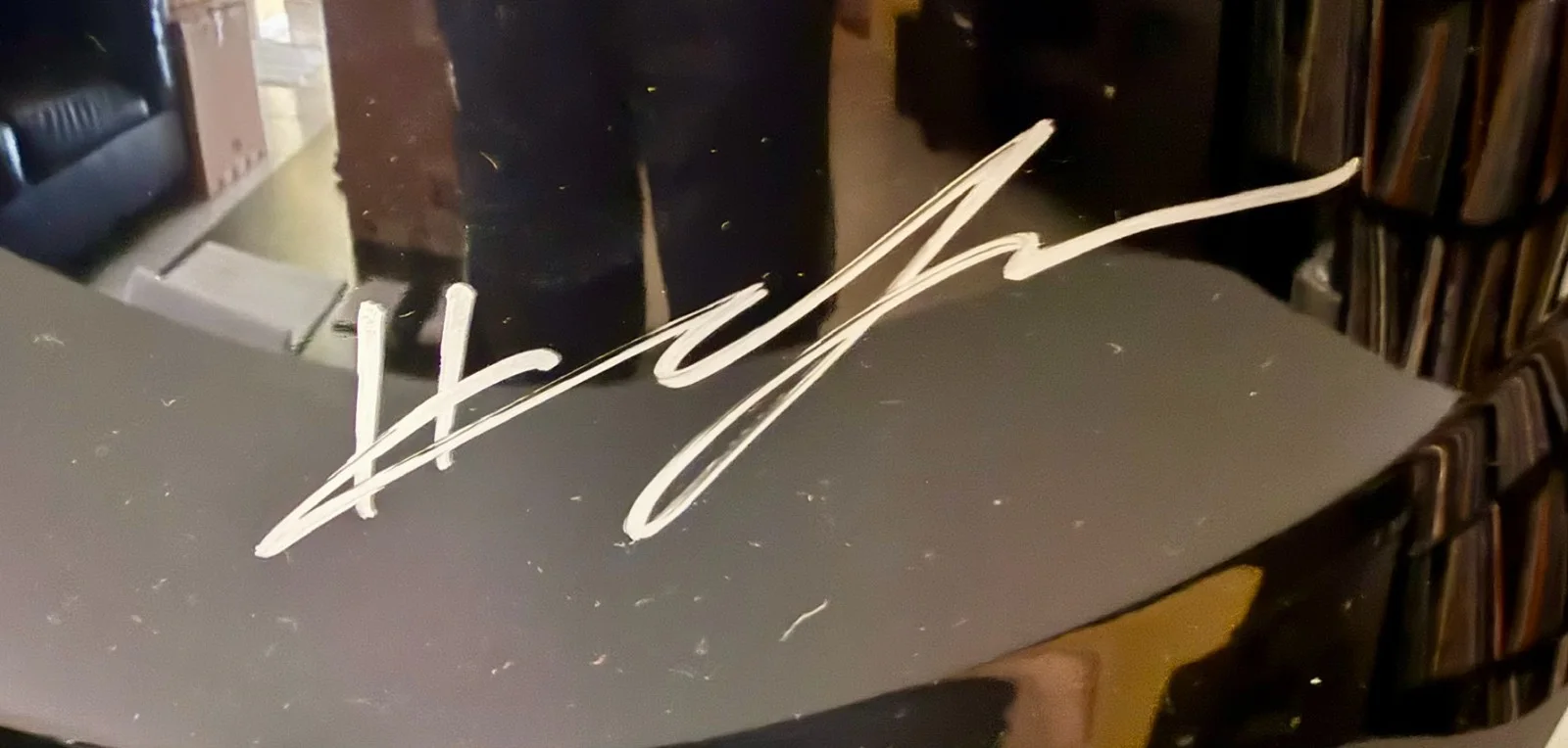 Hayden Christensen — Darth Vader Helmet SIGNED by Hayden Christensen & Ian McDiarmid - PLEASE READ!, image 2