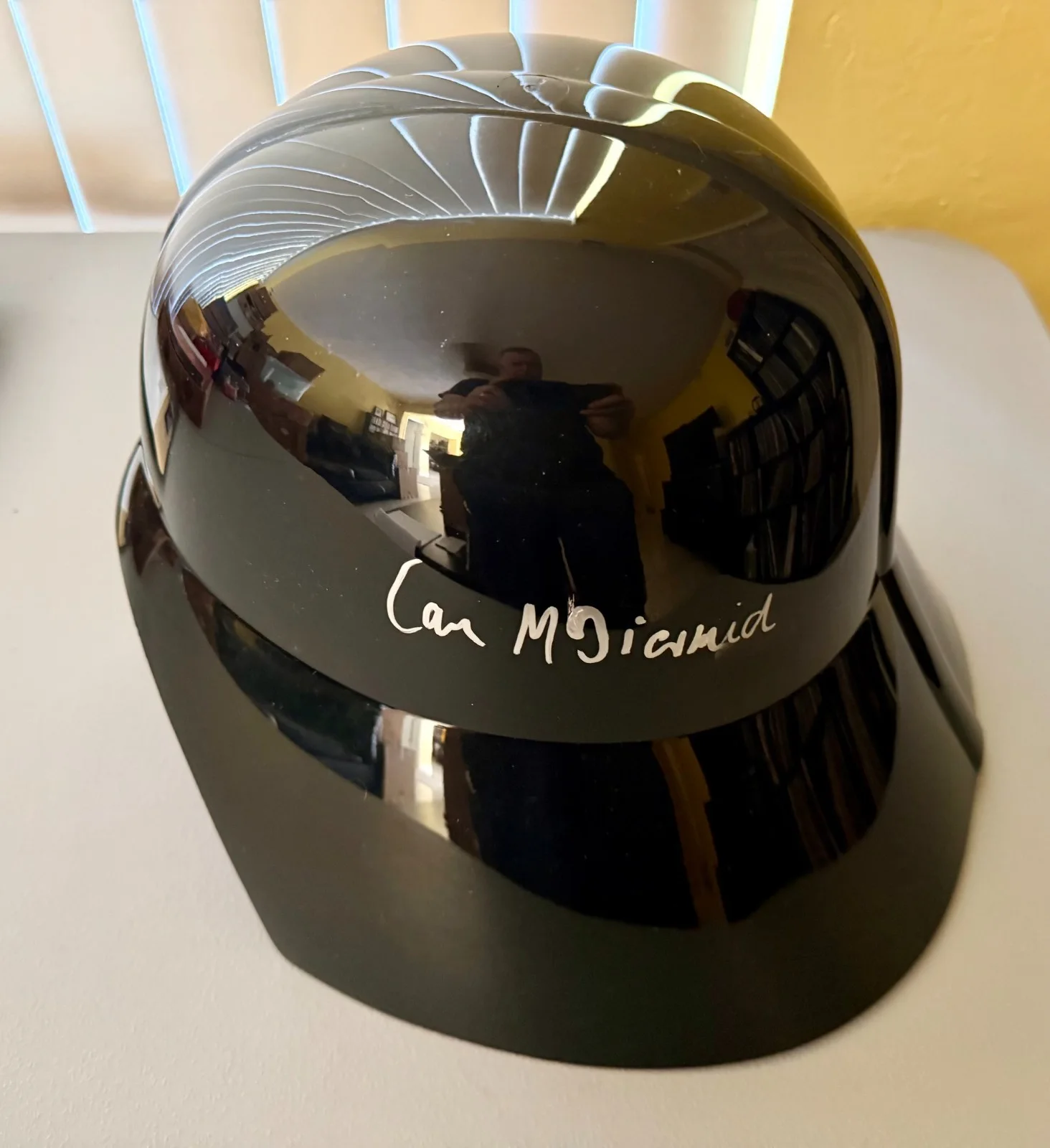 Hayden Christensen — Darth Vader Helmet SIGNED by Hayden Christensen & Ian McDiarmid - PLEASE READ!, image 3