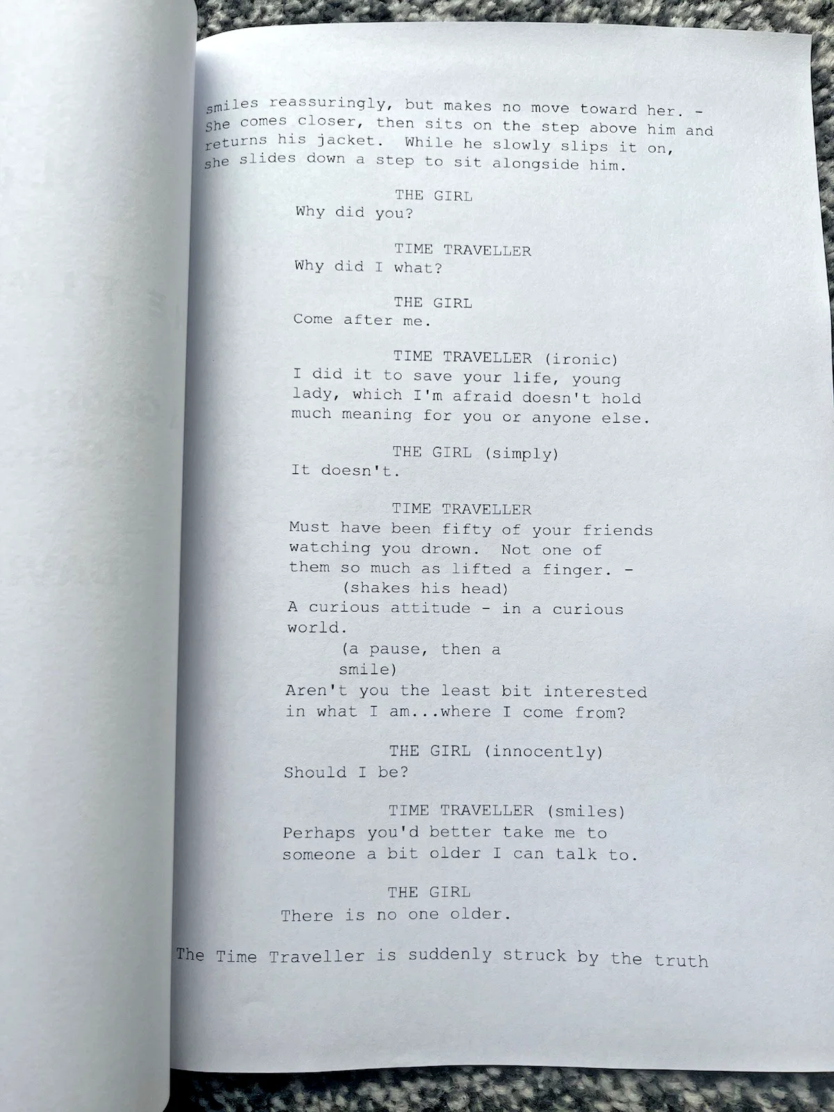 The Time Machine (1960) Film Screenplay / Script. Rod Taylor. H.G. Wells., image 2