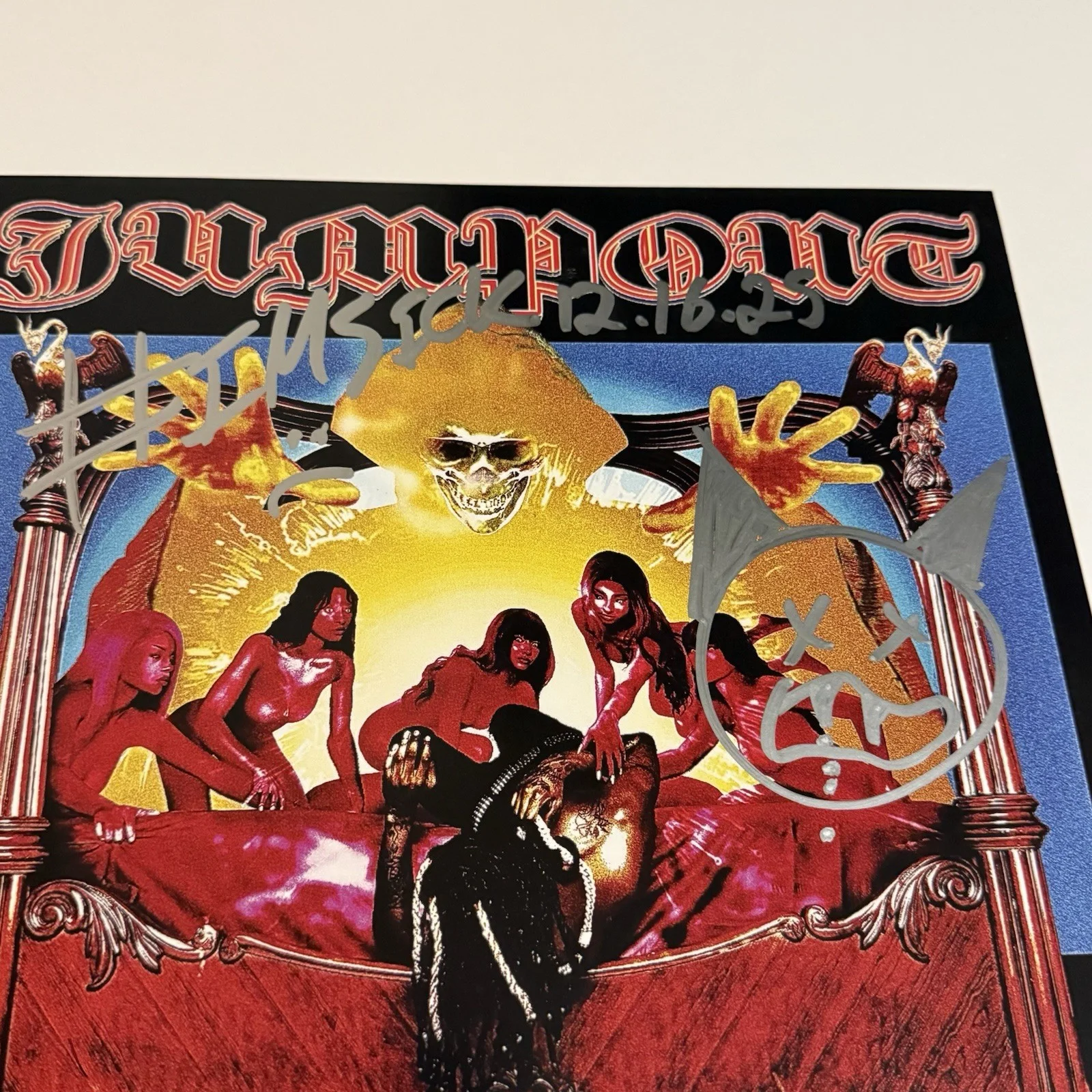 OSAMASON SIGNED JUMP OUT VINYL RECORD ALBUM AUTOGRAPHED LIL O RAPPER JSA COA, image 2