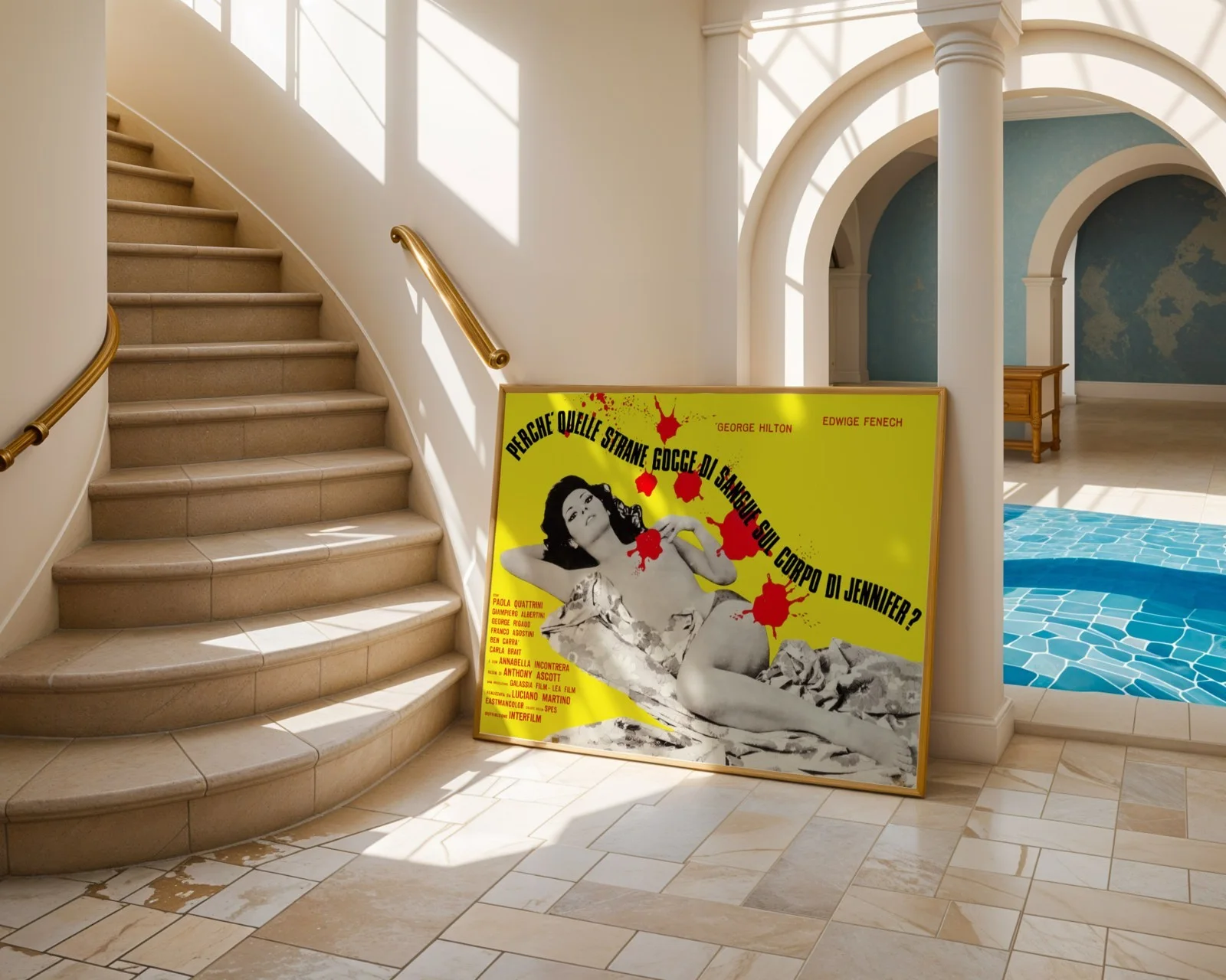 Perché Quelle Strane Gocce Di Sangue Sul Corpo Di Jennifer 1972 Film Poster, изображение 4
