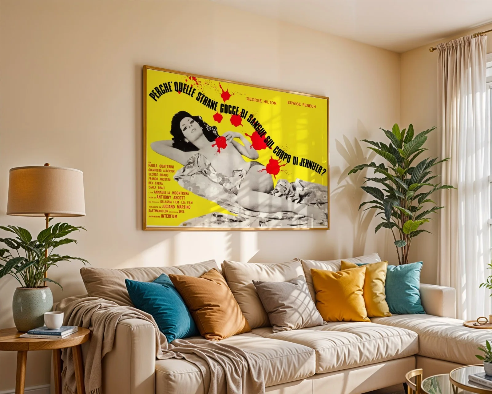 Perché Quelle Strane Gocce Di Sangue Sul Corpo Di Jennifer 1972 Film Poster, изображение 5
