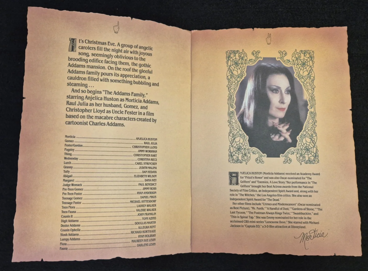 Original Vintage THE ADDAMS FAMILY Movie 1991 PRESS KIT Photo Stills - WEDNESDAY, изображение 2