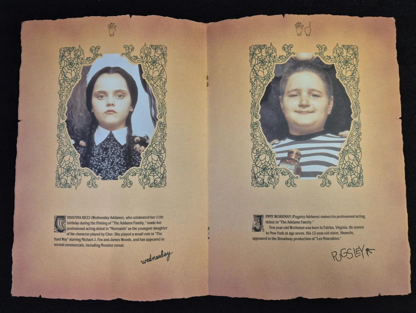 Original Vintage THE ADDAMS FAMILY Movie 1991 PRESS KIT Photo Stills - WEDNESDAY, изображение 3