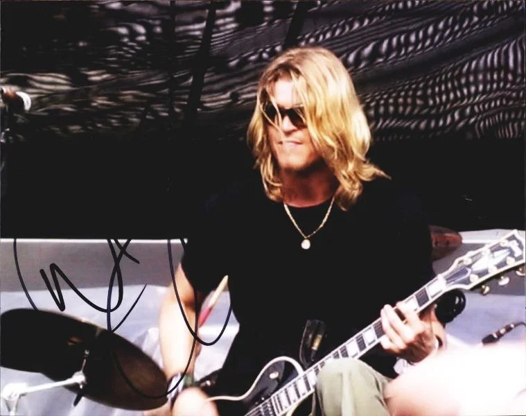 Wes Scantlin — Wes Scantlin Puddle Of Mud Authentic signed 8x10 photo |CERT Autographed 1326-m
