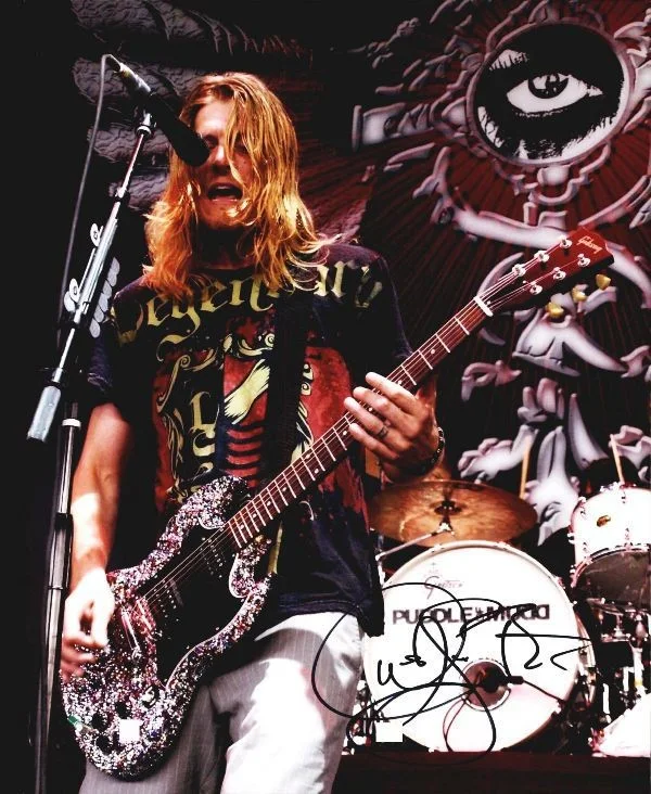 Wes Scantlin — Wes Scantlin Puddle Of Mud Authentic signed 8x10 photo |CERT Autographed 1326-e