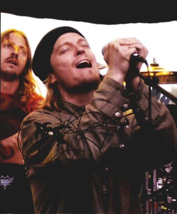 Wes Scantlin — Wes Scantlin Puddle Of Mud Authentic signed 8x10 photo |CERT Autographed 1326-h