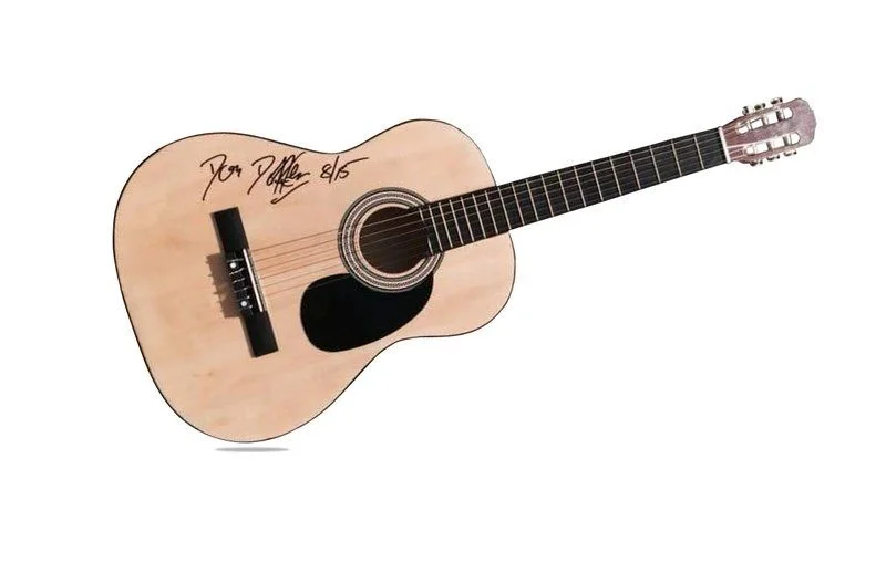 Don Dokken — Don Dokken authentic signed acoustic guitar W/ Certificate Autographed (A)