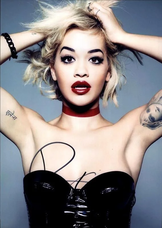 Rita Ora — Rita Ora Band Aid 30 Authentic signed rock 10x15 photo W/Cert Autographed 1325-a