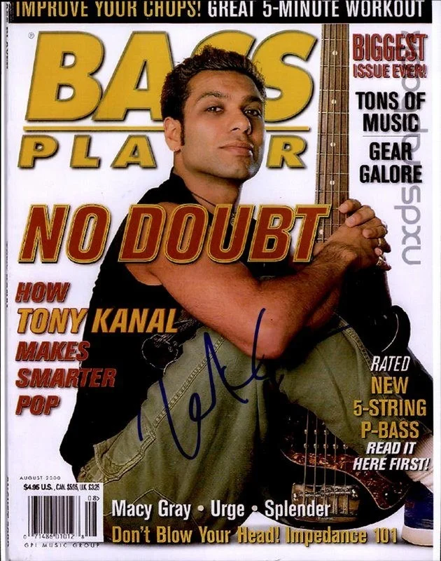 Tony Kanal — Tony Kanal No Doubt Authentic signed rock 8x10 photo W/Cert Autographed A6