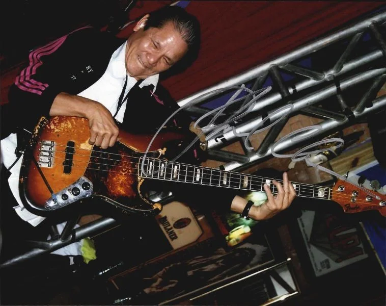 Phil Chen — Phil Chen Manzarek-Krieger Authentic signed 8x10 photo |CERT Autographed 1326-a