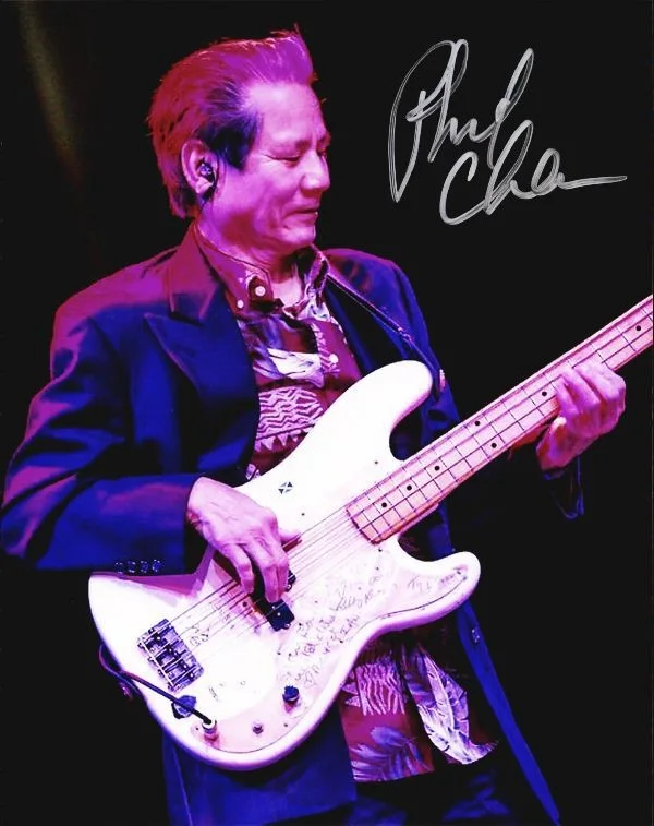 Phil Chen — Phil Chen Manzarek-Krieger Authentic signed 8x10 photo |CERT Autographed 1326-b