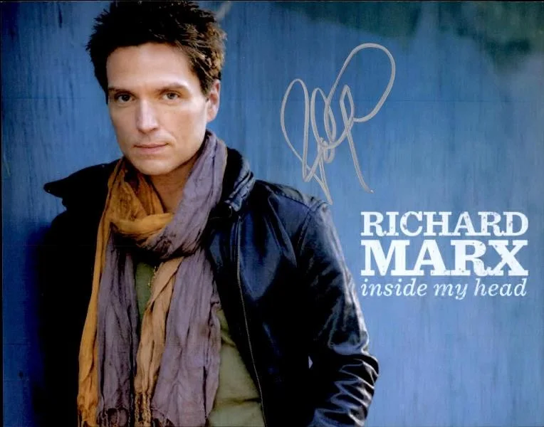 Richard Marx — Richard Marx Ringo Starr & His All-Starr Band signed 8x10 photo |CERT 26-z1