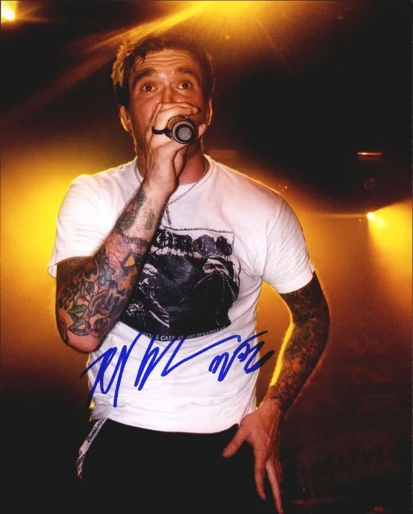 Jordan Pundik — Jordan Pundik New Found Glory Authentic signed 8x10 photo |CERT Autograph 1326-g