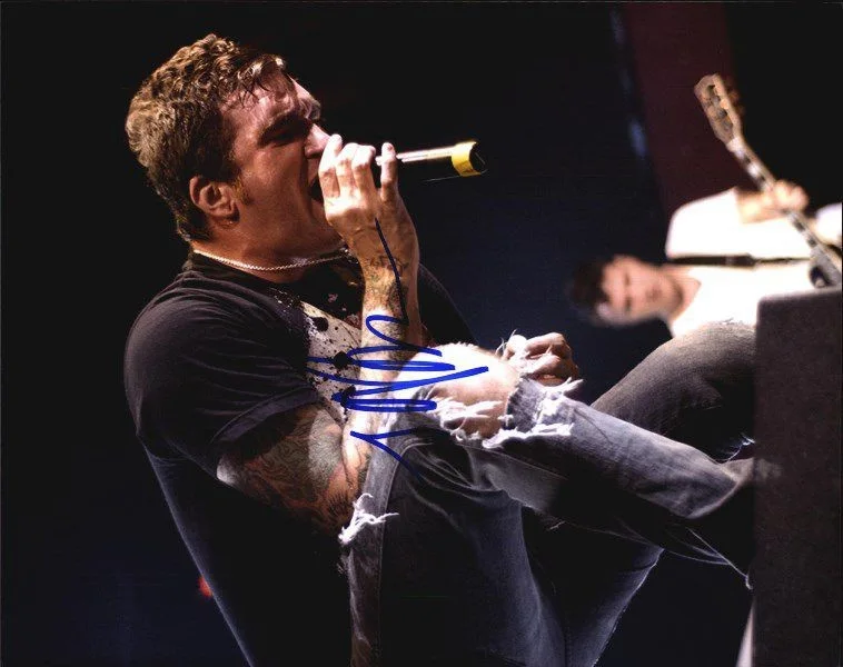 Jordan Pundik — Jordan Pundik New Found Glory Authentic signed 8x10 photo |CERT Autograph 1326-a