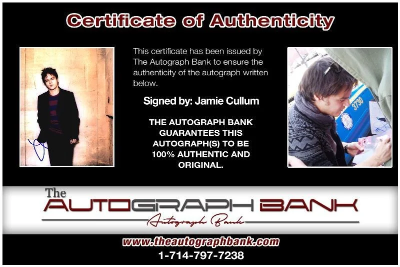 Jamie Cullum — Jamie Cullum Authentic signed rock 8x10 photo W/Certificate Autographed (1326-d), изображение 2