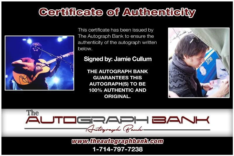 Jamie Cullum — Jamie Cullum Authentic signed rock 8x10 photo W/Certificate Autographed (1326-e), image 2