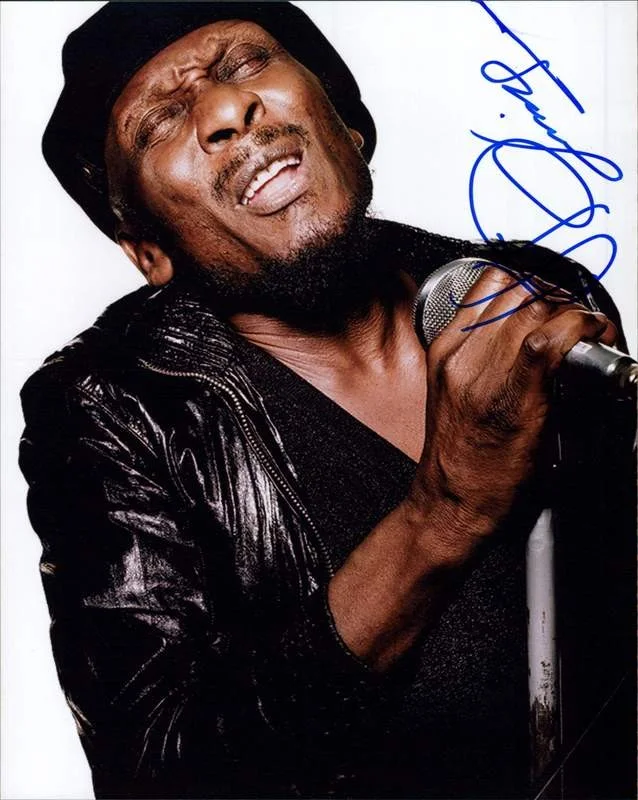Jimmy Cliff — Jimmy Cliff authentic signed rock 8x10 photo W/Certificate Autographed (A0002)