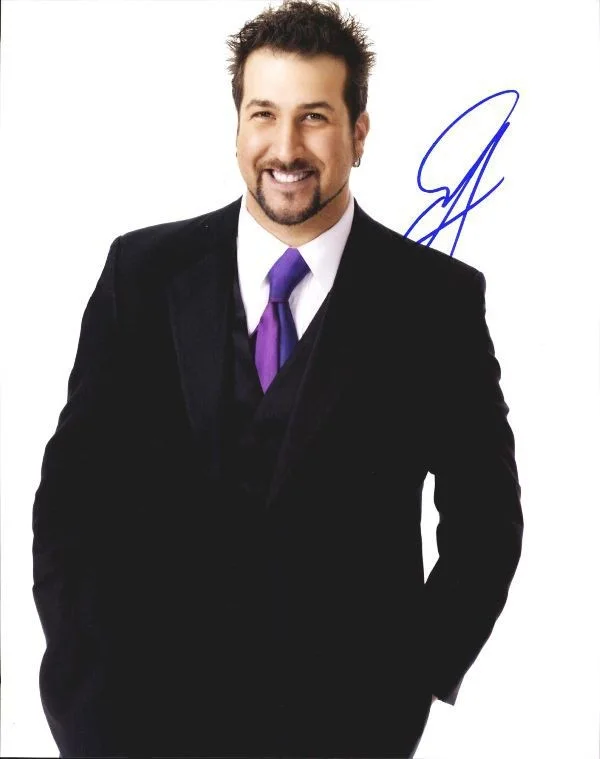Joey Fatone — Joey Fatone NSYNC Authentic signed rock 8x10 photo W/Cert Autographed 1326-a