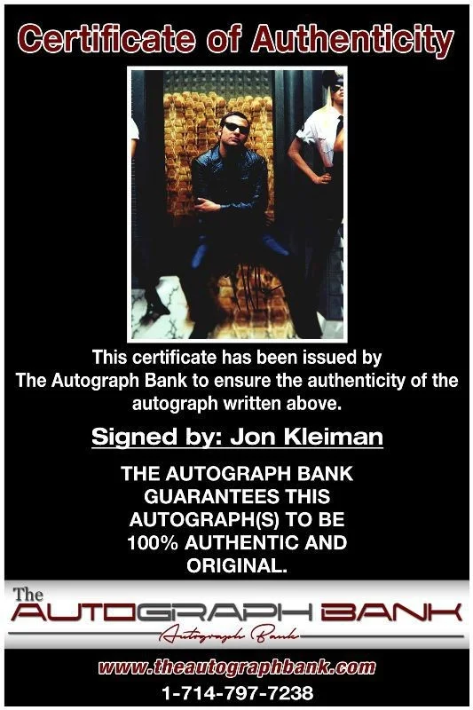 Jon Kleiman — Jon Kleiman Monster Magnet Authentic signed 8x10 photo |CERT Autographed 1326-c, image 2