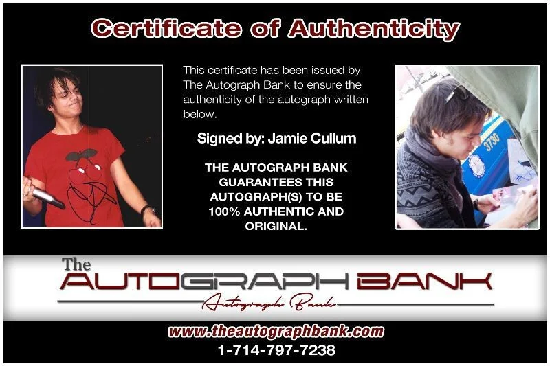 Jamie Cullum — Jamie Cullum Authentic signed rock 8x10 photo W/Certificate Autographed (1326-l), изображение 2