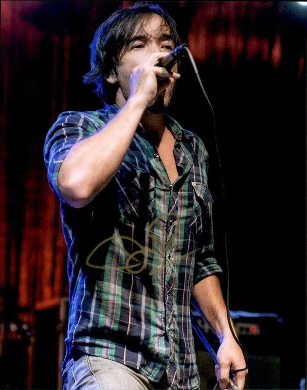 Douglas Robb — Douglas Robb Hoobastank Authentic signed rock 8x10 photo W/Cert Autographed A10